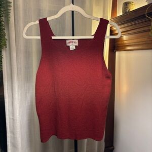 Copper Key Women's Deep Red Tank Top